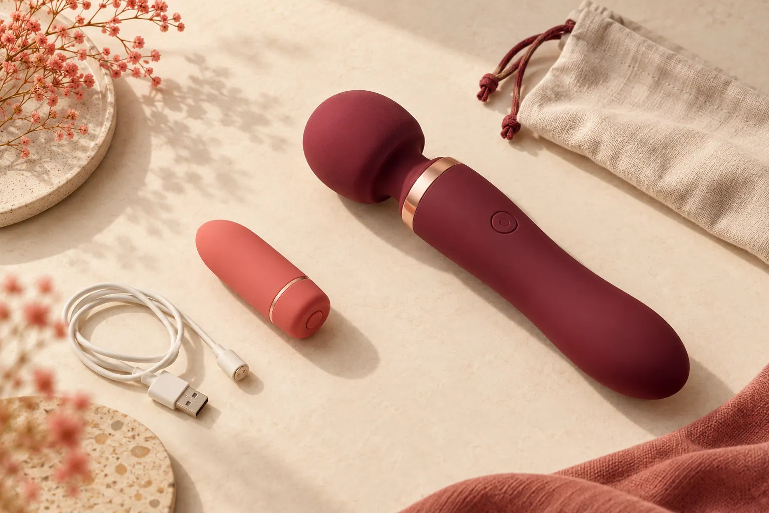 Bullet vs Wand Vibrators: Size, Grip and Controls Compared