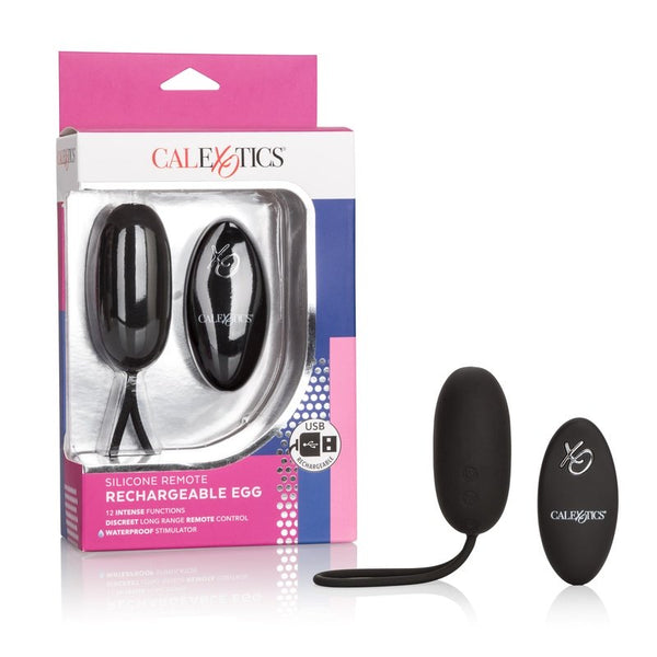 California Exotic - Silicone Remote Rechargeable Egg Vibrator