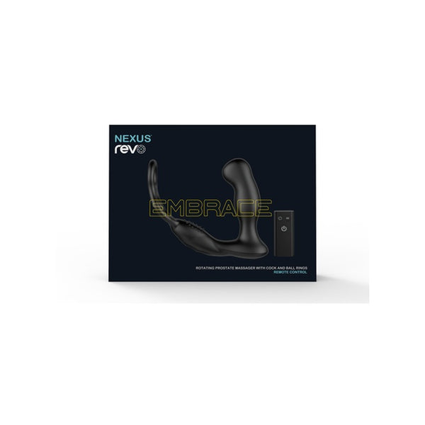 Nexus Revo Embrace - Rotating Prostate And Perineum Massager With Ring