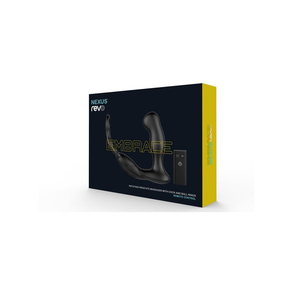 Nexus Revo Embrace - Rotating Prostate And Perineum Massager With Ring