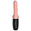 King Cock Plus - Triple Threat 6.5 Inch Thrusting Dildo
