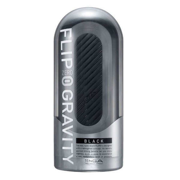 TENGA Flip 0 (Zero) Black Gravity Male Masturbator