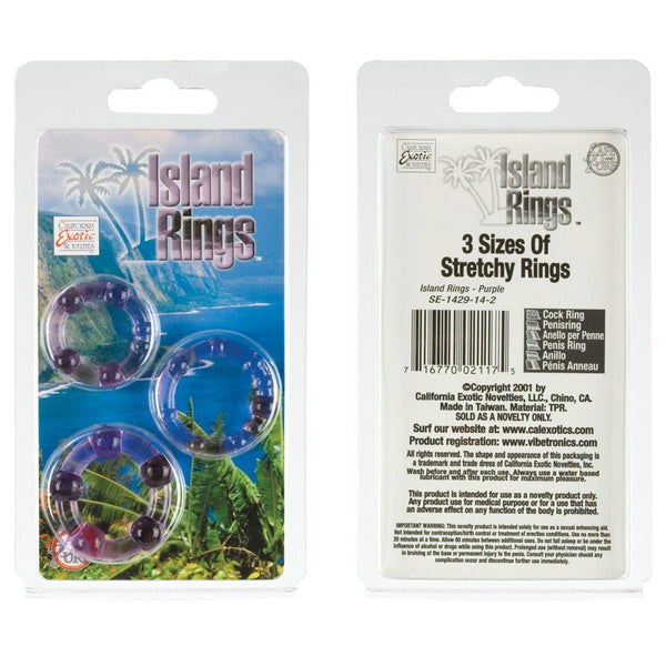 California Exotic Island Cock Rings