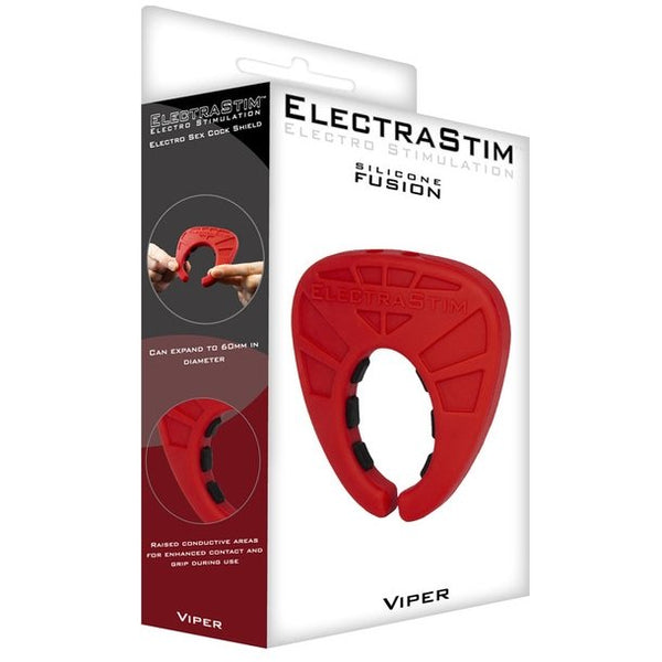 Electrastim - Silicone Fusion Viper Cock Shield