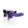 PipeDream Fetish Fantasy - 7 Inch Vibrating Hollow Strap-On Vibrator With Balls