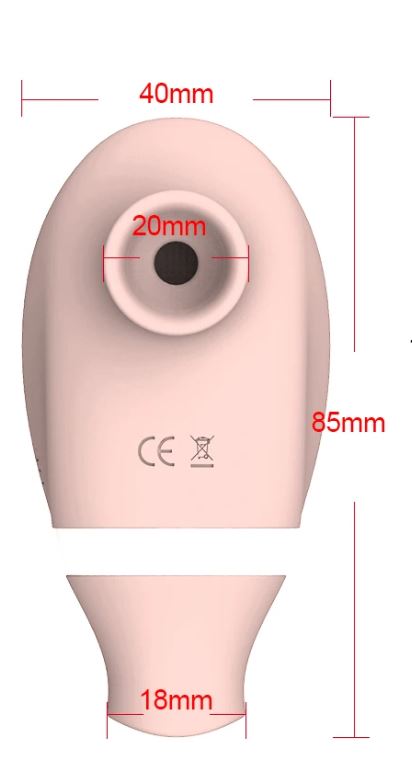 Randy Fox - Dual Petite Pleaser II - Sucking & Flickering Stimulator