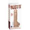 Doc Johnson Bust It Squirting Realistic Dildo w 1oz/29ml Nut Butter