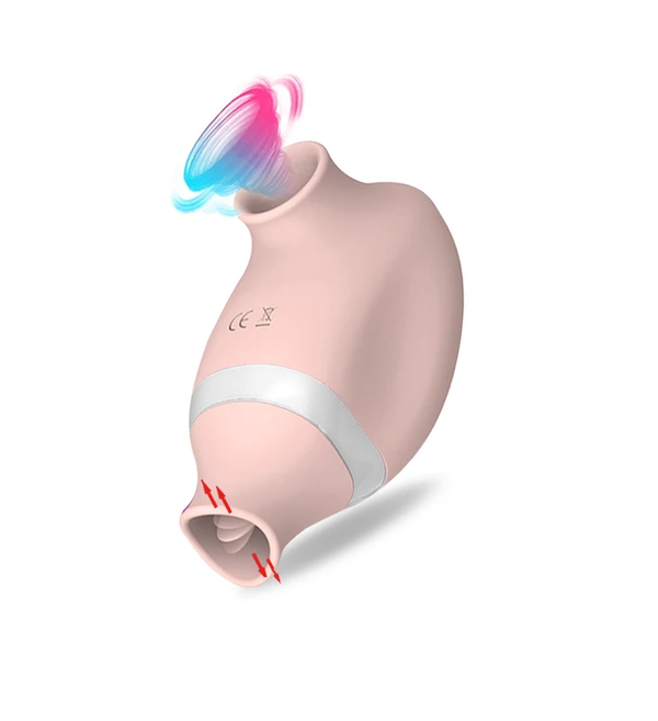 Randy Fox - Dual Petite Pleaser II - Sucking & Flickering Stimulator