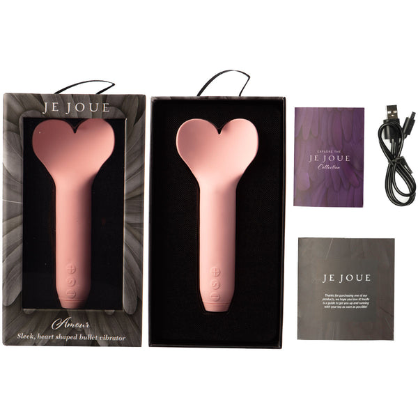 Je Joue Amour Heart-Shaped Tip Bullet Vibrator
