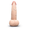 B-Vibe Slipskin Realistic Silicone Dildo 6.5 in Curved