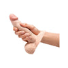 B-Vibe Slipskin Realistic Silicone Dildo 6 in. Girthy