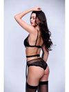 Baci 3 Piece Lace & Mesh Bra