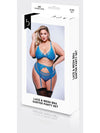 Baci 3 Piece Lace & Mesh Bra