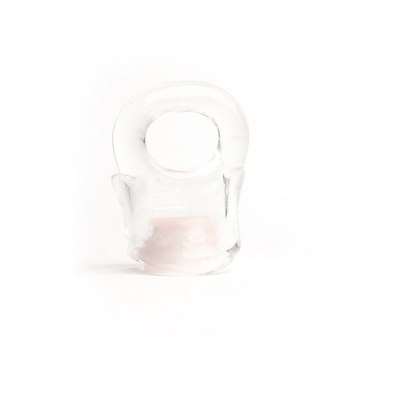 Sport Fucker Baller Ring TPE Ball Stretcher Cockring - Colour: Clear