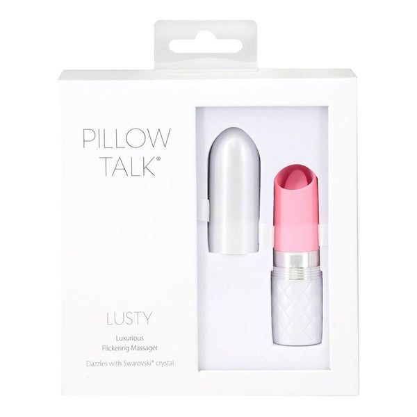BMS Factory Pillow Talk Lusty Luxurious Flickering Massager