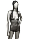 Calexotics Radiance Plus Size Hooded Deep V Bodysuit