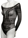 Calexotics Scandal Plus Size Off the Shoulder Body Suit