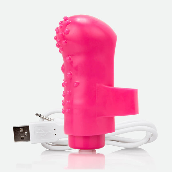 Screaming O Charged FingO Vooom Mini Vibe - Colour: Pink