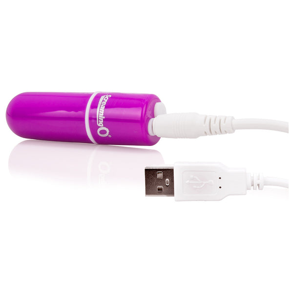 Screaming O Charged Vooom Rechargeable Bullet Vibrator - Colour: Purple