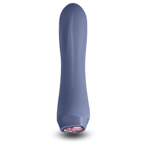 NS Novelties Charms Fern Compact Silicone Vibrator - Colour: Fern Gray