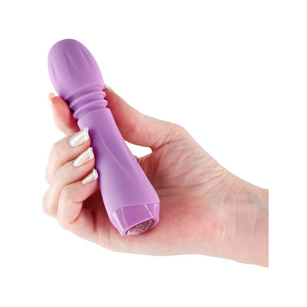 NS Novelties Charms Flora Compact Silicone Vibrator - Colour: Violet