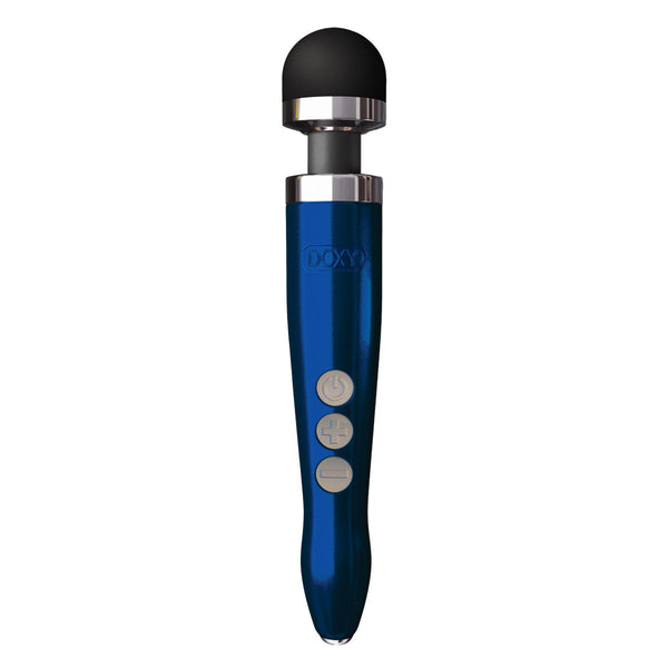 Doxy Die Cast 3R Rechargeable Vibrating Wand Massager - Colour: Blue Flame
