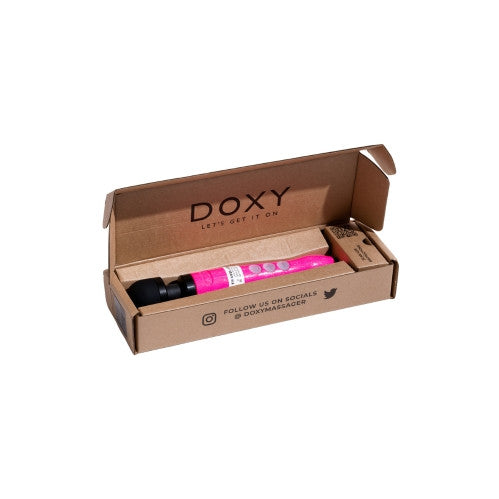 Doxy Die Cast 3R Rechargeable Vibrating Wand Massager - Colour: Hot Pink