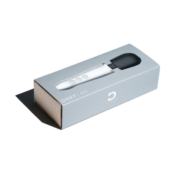 Doxy Doxy Go Compact Powerful Travel-Ready Wand Vibrator