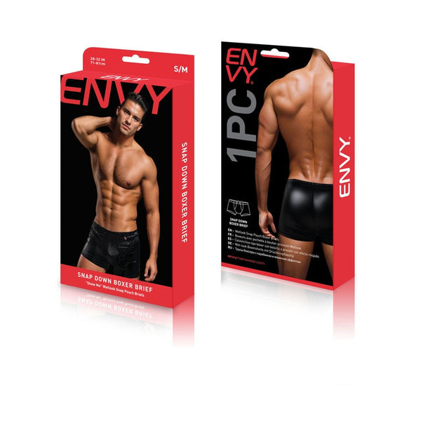 Baci Envy Snap Down Boxer Brief