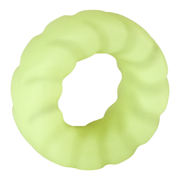 Forto 23mm 100% Liquid Silicone C-Ring - Colour: Glow-In-The-Dark