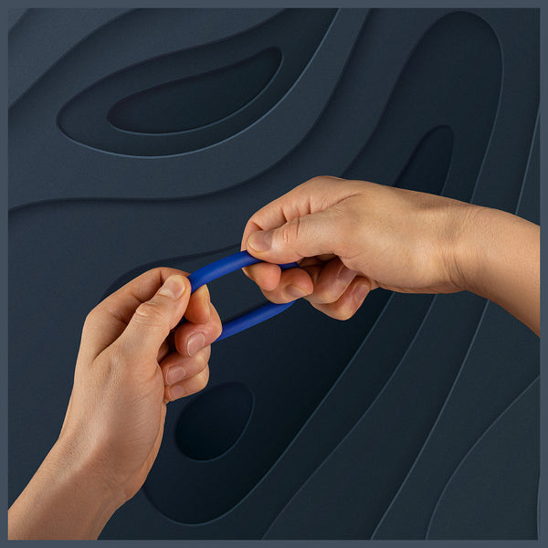 Forto 3 Piece C-Ring Set 100% Silicone (1.2", 1.8", 1.57")