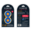 Forto F-81 Double Ring Liquid Silicone 47mm
