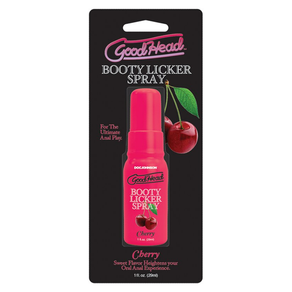Doc Johnson GoodHead Booty Licker Spray Cherry 1 fl oz