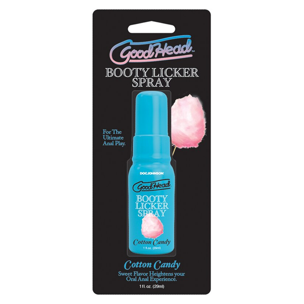 Doc Johnson GoodHead Booty Licker Spray Cotton Candy 1 fl oz