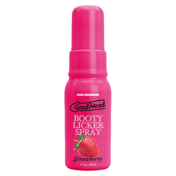 Doc Johnson GoodHead Booty Licker Spray Strawberry 1 fl oz