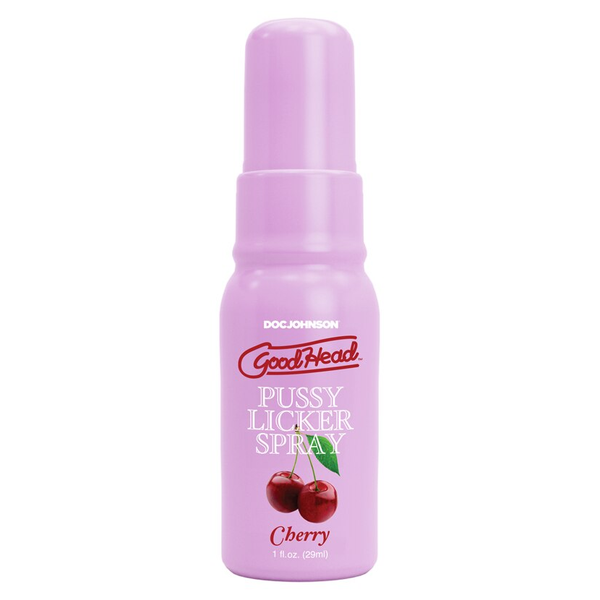 Doc Johnson GoodHead Pussy Licker Spray Cherry 1 fl oz