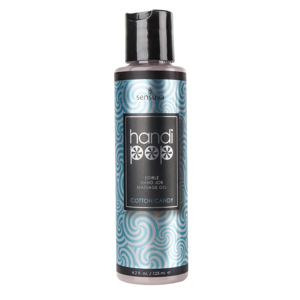 Sensuva Handipop Edible Handjob Massage Gel Cotton Candy