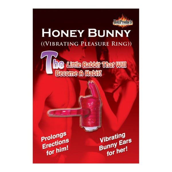 Hott Products Horny Honey Vibro Ring Bunny