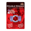 Hott Products Humm Dinger Double Dinger Dual Vibrating Pleasure Ring