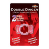 Hott Products Humm Dinger Double Dinger Dual Vibrating Pleasure Ring