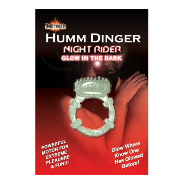 Hott Products Humm Dinger Night Rider Glow-In-The-Dark Vibrator