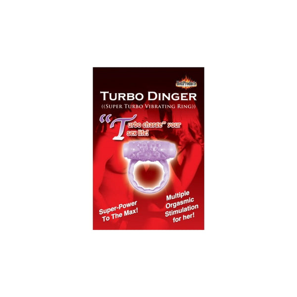 Hott Products Humm Dinger Turbo Dinger Vibrating Cock Ring