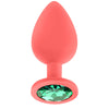 Luv Inc Jeweled Large Plug with 3 Stones