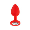 Luv Inc Jeweled Large Plug with 3 Stones
