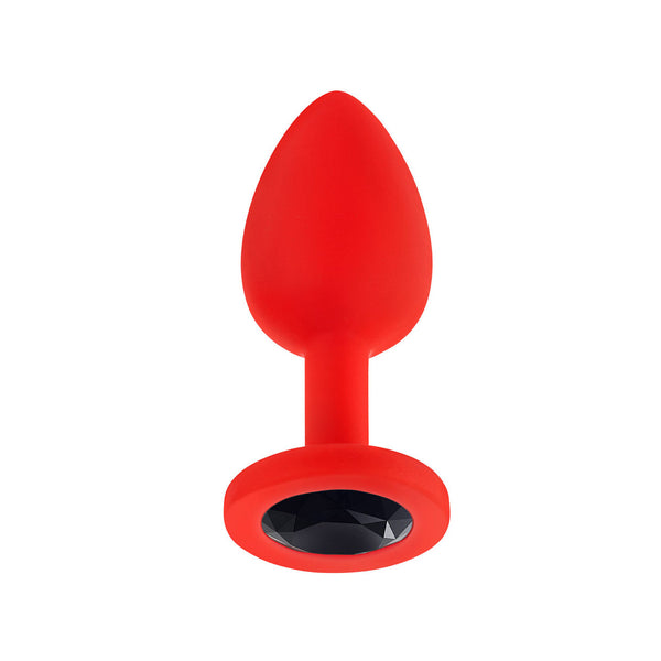 Luv Inc Jeweled Large Plug with 3 Stones