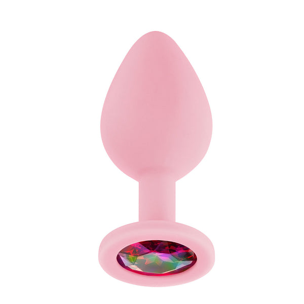 Luv Inc Jeweled Large Plug with 3 Stones