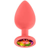 Luv Inc Jeweled Large Plug with 3 Stones