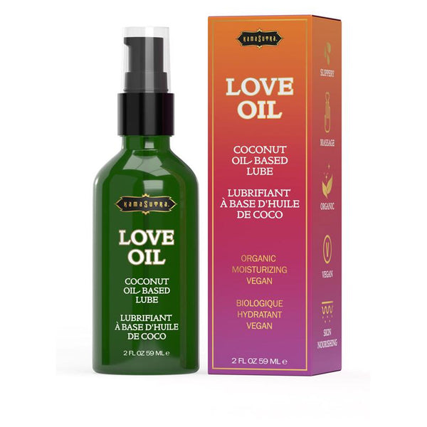 Kama Sutra Love Oil Coconut Oil Based Lubricant 59 ml