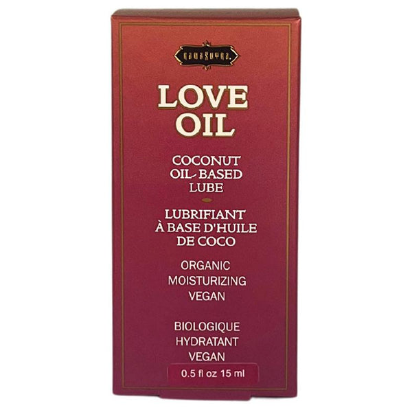 Kama Sutra Love Oil Coconut Oil Based Lubricant 15 ml