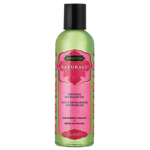 Kama Sutra Products Kama Sutra Naturals Massage Oil Strawberry Dreams 2 fl oz